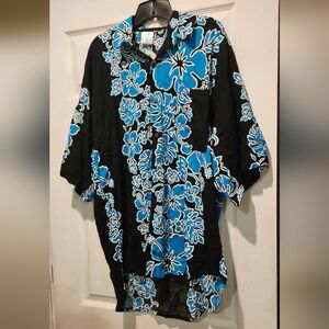 ISLAND PLANET BUTTON UP SHIRT